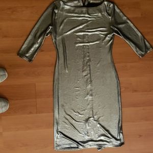 Silver woman dress